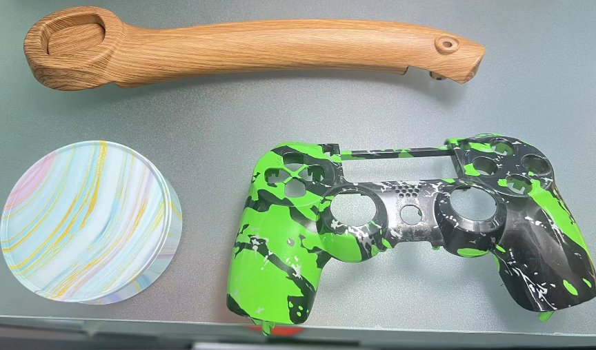 Vacuum cast game controller prototype